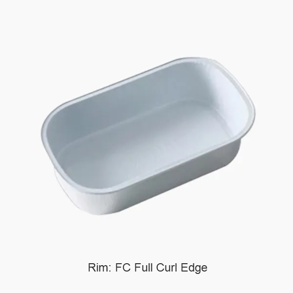 Бела лакирана тепсија за летење